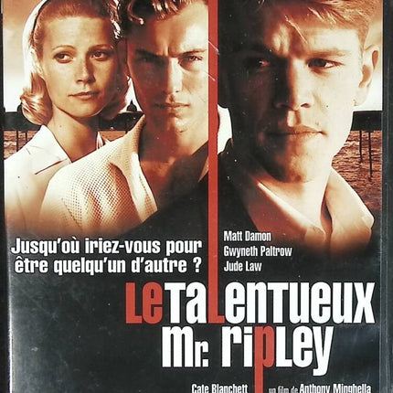 Le Talentueux Mr Ripley - Jude Law, Gwyneth Paltrow, Matt Damon - DVD drame