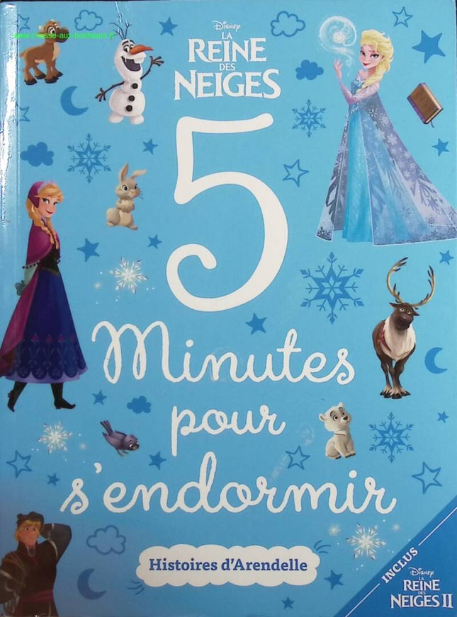DIE EISKÖNIGIN – 5 Minuten zum Einschlafen – Arendelle-Geschichten – Disney – Enthält Die Eiskönigin 2 – Disney – Buch