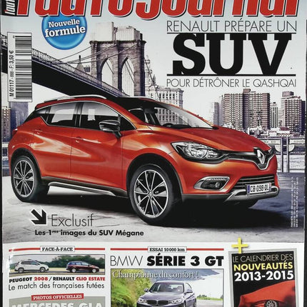 Renault prépare un SUV - L'auto journal - n° 888 - 2013 - revue magazine - voiture