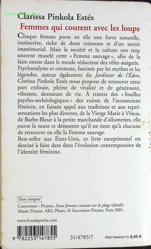 Femmes qui courent avec les loups - Histoires et mythes de l'archétype de la femme sauvage - Pinkola Estes Clarissa - livre