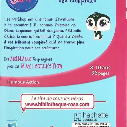 Littlest Petshop Band 2 – Basile hat einen Komplex – Bibliothèque rose – Katherine Quénot – Buch