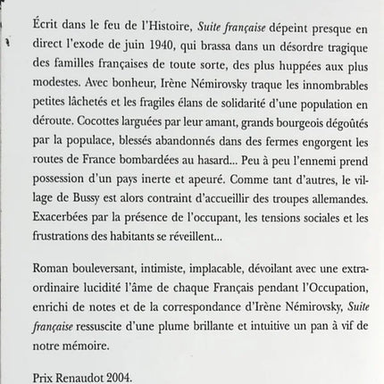 Französische Suite - Irène Némirovsky - Buch