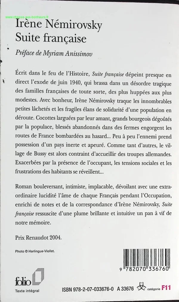 French Suite - Irène Némirovsky - Book