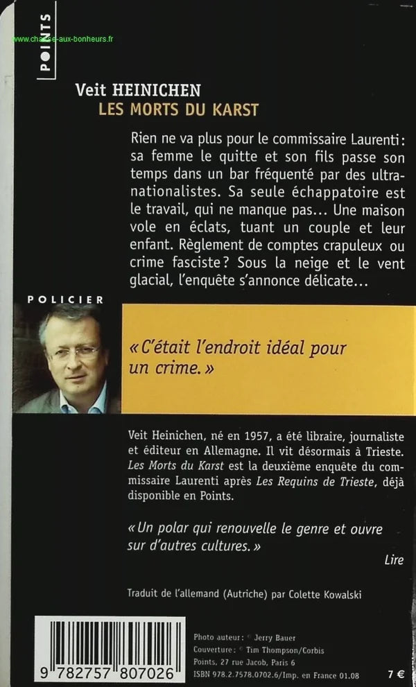 The Dead of the Karst - Veit Heinichen - book