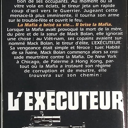 Série noire pour cols blancs - L'exécuteur Gérard De Villers - Don Pendleton - Livre