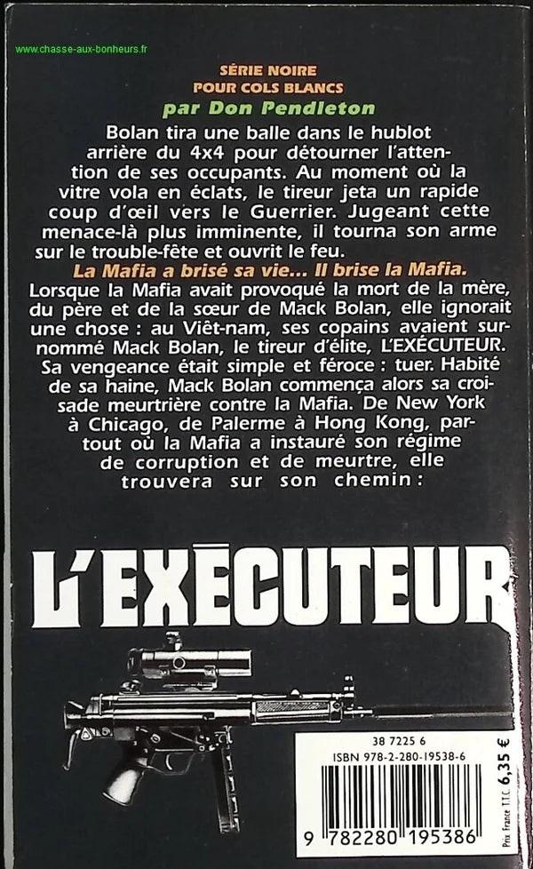 White-Collar Crime Series - The Executioner Gérard De Villers - Don Pendleton - Book