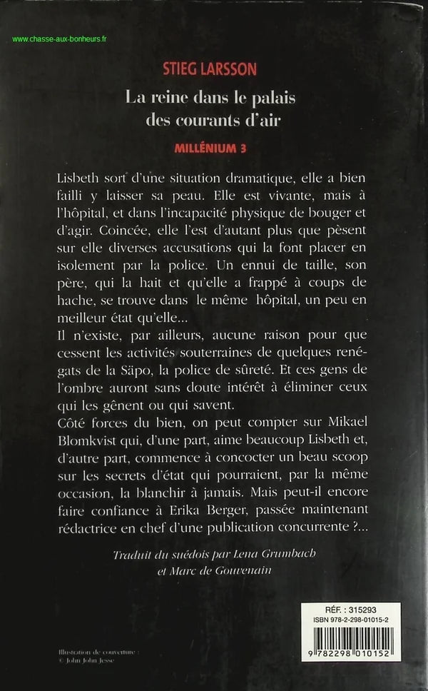 Millennium - Volume 3 - The Queen in the Hall of Drafts - Stieg Larsson - Book