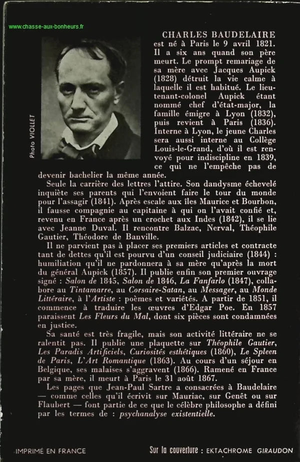 The Flowers of Evil - Baudelaire - Book