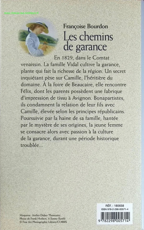 The Madder Paths - Françoise Bourdon - book