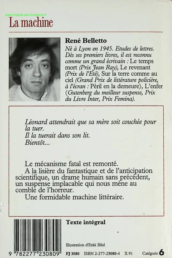 The Machine - René Belletto - book