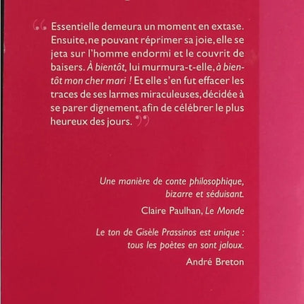Das vom Schmerz gestreifte Gesicht - Gisèle Prassinos - Buch