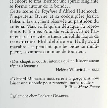 Psycho - Richard Montanari - livre
