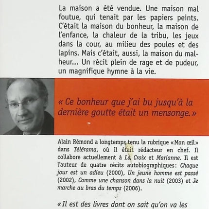 Chaque jour est un adieu - Suivi de Un jeune homme est passé - Alain Rémond - livre