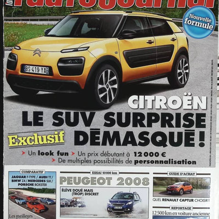 Citroën the surprise SUV - L'auto journal - n° 886 - 2013 - magazine review - car