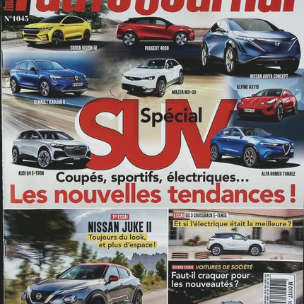 Spécial SUV - L'auto journal - n° 1045 - 2019 - revue magazine - voiture
