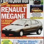 Renault Mégane – L'auto Journal – Nr. 413 – 1995 – Zeitschriftenrezension – Auto