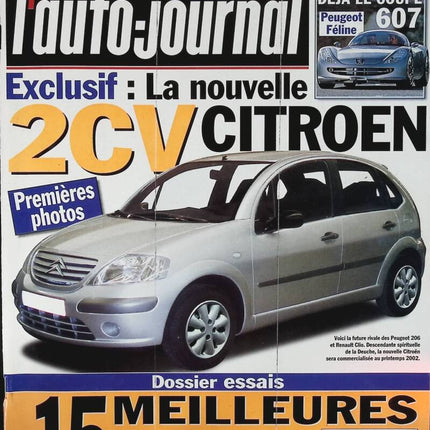 The new Citroën 2CV - L'auto journal - n° 536 - 2000 - magazine review - car