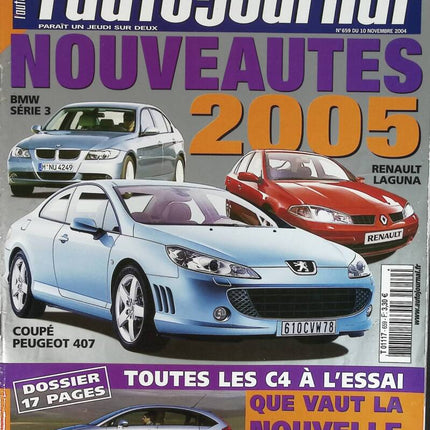 Neu im Jahr 2005 - L'auto journal - Nr. 659 - 2004 - Zeitschriftenbericht - Auto