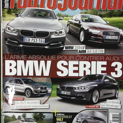 BMW 3er - L'auto journal - Nr. 860 - 2012 - Zeitschriftenbericht - Auto