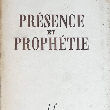 Präsenz und Prophezeiung - Paul Claudel - Buch