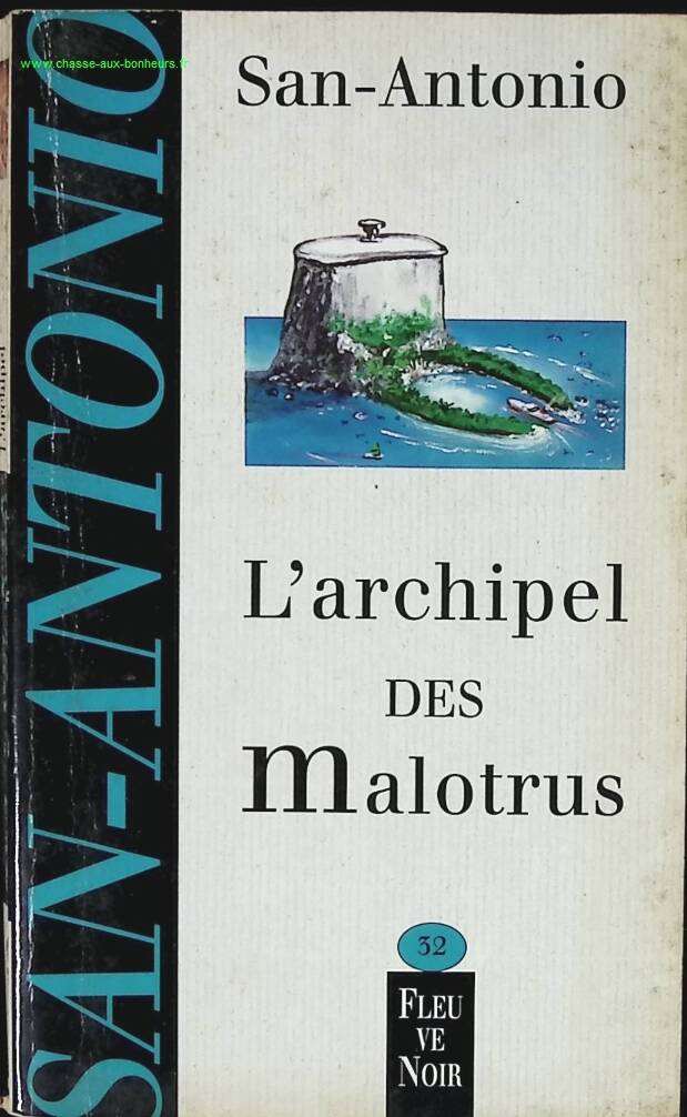L'Archipel des malotrus - San-Antonio - livre