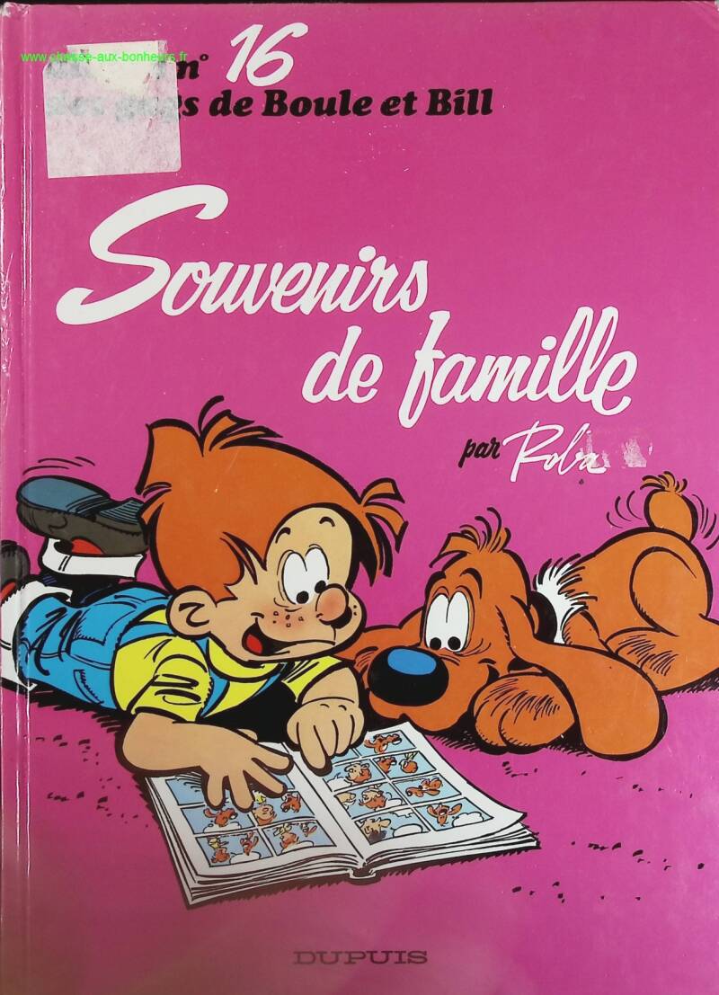 Souvenirs de famille - Boule Et Bill - Jean Roba - Livre BD