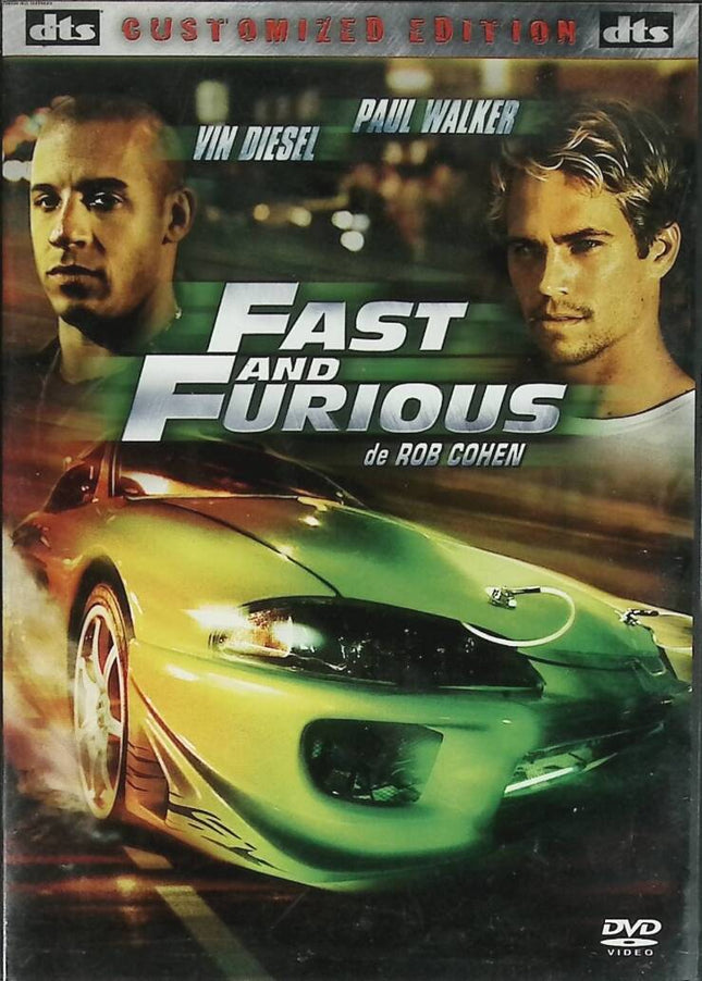 Fast and Furious – Vin Diesel – Paul Walker DVD-Thriller