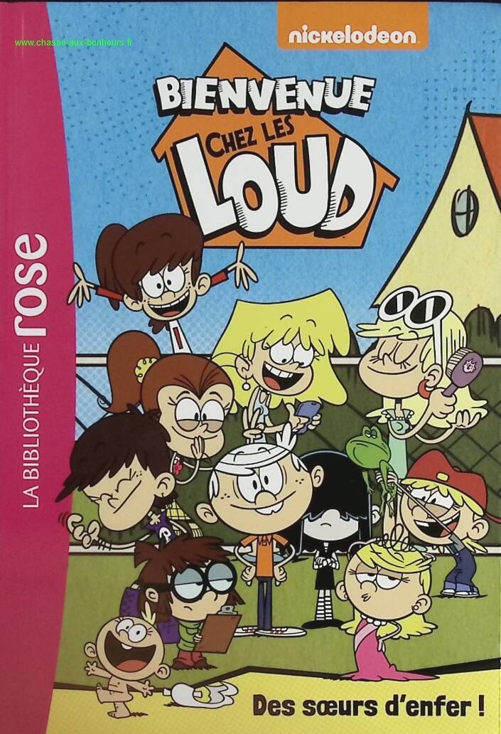 Bienvenue Chez Les Loud Tome 1 - Des Soeurs D'enfer ! - Bibliothèque rose - Nickelodeon - livre