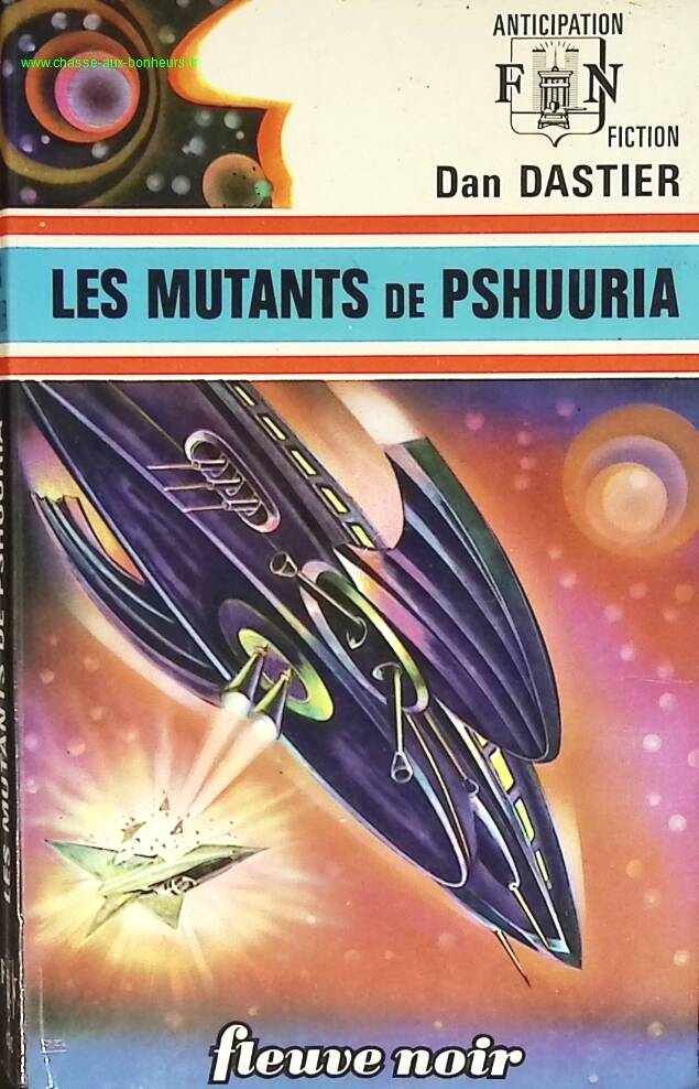 Les mutants de Pshuuria - Dan DASTIER - livre