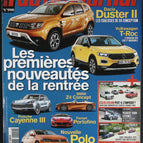 Dacia Duster Porsche Cayenne - L'auto journal - n° 990 - 2017 - revue magazine - voiture