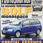 Golf MPV - L'auto journal - n° 608 - 2002 - magazine review - car