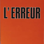 Der Fehler - Gilles Perrault - 1971 - Buch
