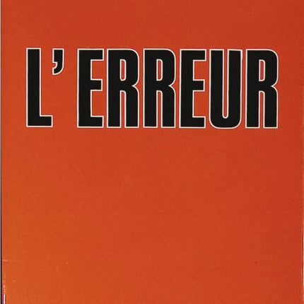 Der Fehler - Gilles Perrault - 1971 - Buch