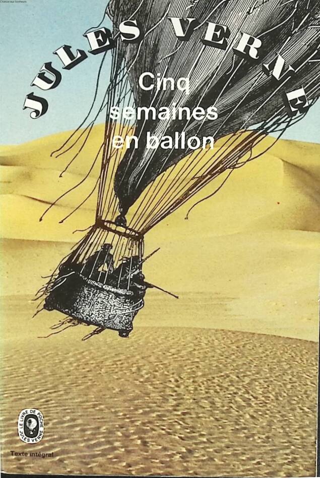 Cinq semaines en ballon - Jules Verne - 1974 - livre