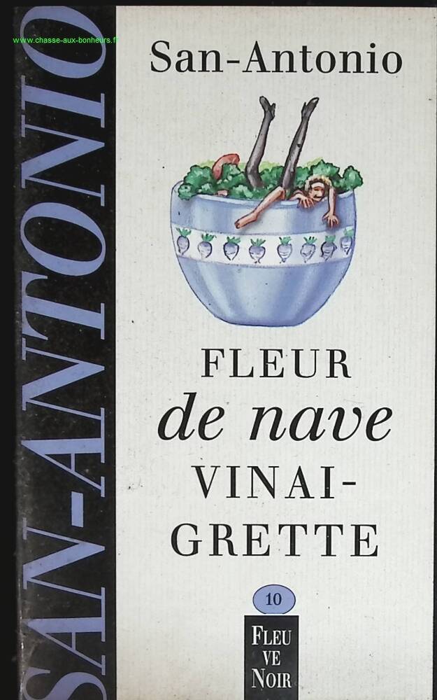 Fleur de nave vinaigrette - San-Antonio - livre