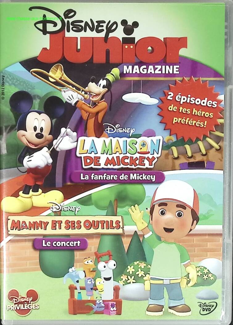 Mickey's Fanfare - Manny and His Tools - Disney Mickey's Clubhouse - DVD