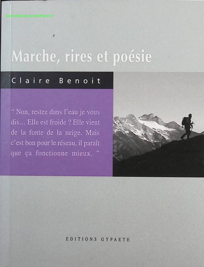 Walking, Laughter and Poetry - Claire Benoit - book