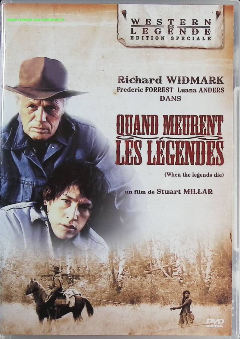 When Legends Die - Richard Widmark - Western DVD