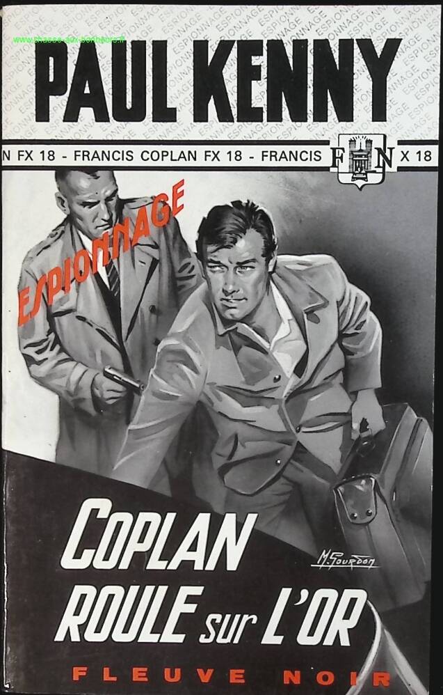 Coplan roule sur l'or - Paul Kenny - livre