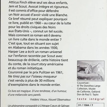 Wer die Nachtigall stört – Harper Lee – Buch