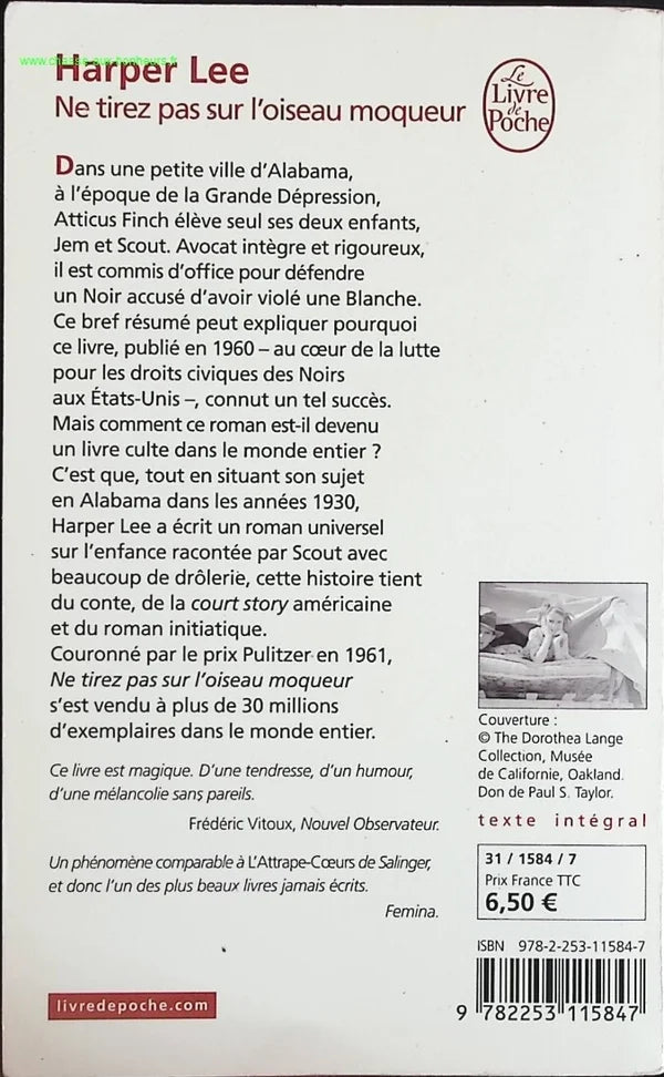 To Kill a Mockingbird - Harper Lee - book