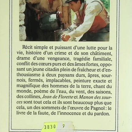 L’Eau des collines – Tome 1 : Jean de Florette – Marcel Pagnol – Roman classique français et drame rural provençal - livre