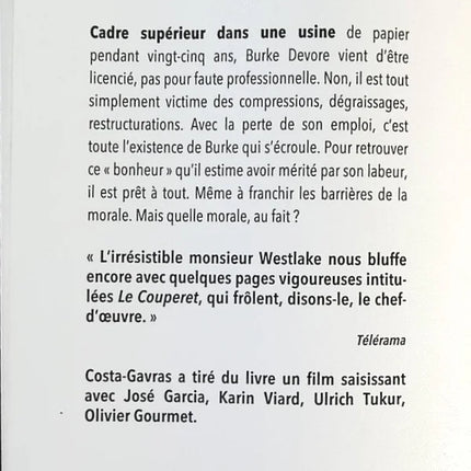 Le Couperet - Donald Westlake - Livre