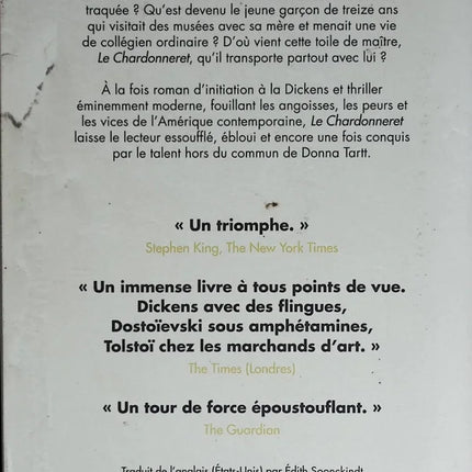 Der Distelfink - Donna Tartt - 2014 - Buch