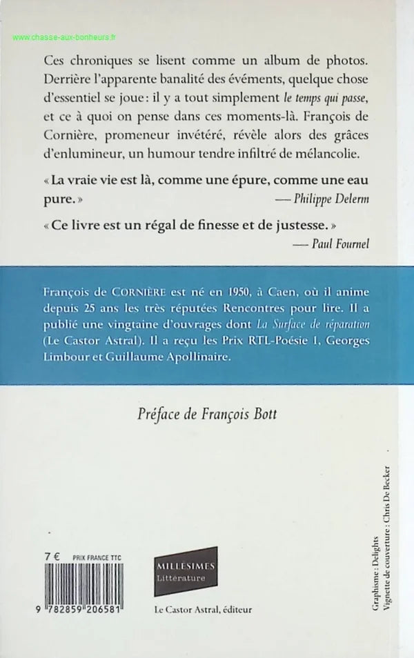 Boulevard de l'océan - François de Cornière - livre