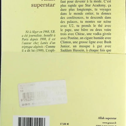 Allah Superstar - YB - Buch