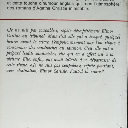 Je ne suis pas coupable - Agatha Christie - livre