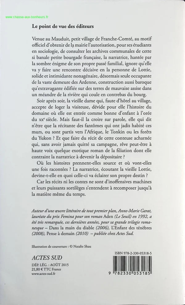 The Source - Anne-Marie Garat - Book