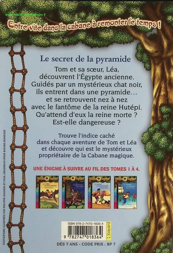 The Magic Treehouse - Volume 3 - The Secret of the Pyramid - Mary Pope Osborne - book