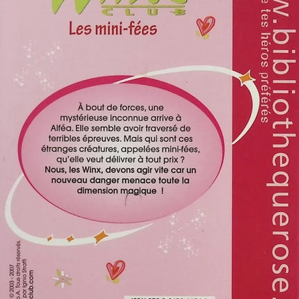 Winx Club Tome 7 – Les Mini-Fées – Sophie Marvaud – Bibliothèque Rose – Roman jeunesse magie et aventure - Livre